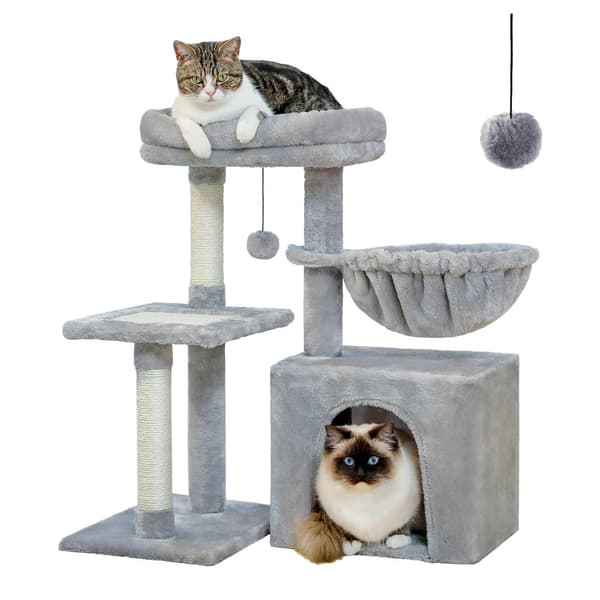 Kattträd, Flerplansdesign, Sisal Klösträd,M, AMT0208GR