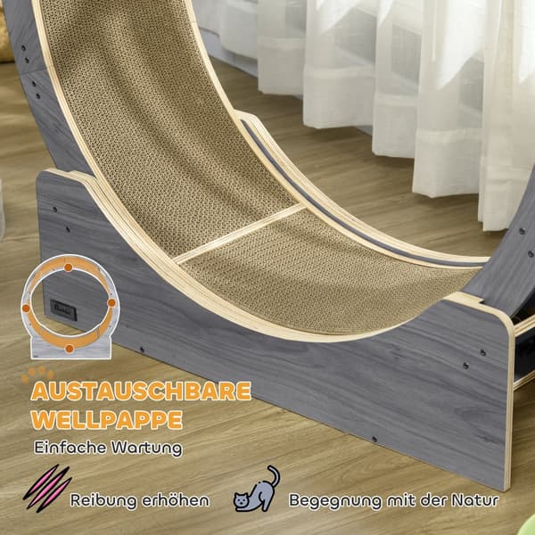 Kat Motion Wheel, 91x33.5x94 cm, Grå