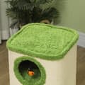 Miniatyrbillede 9 af 9: Kradseføde, 38x38x76 cm, Grøn+Cremehvid