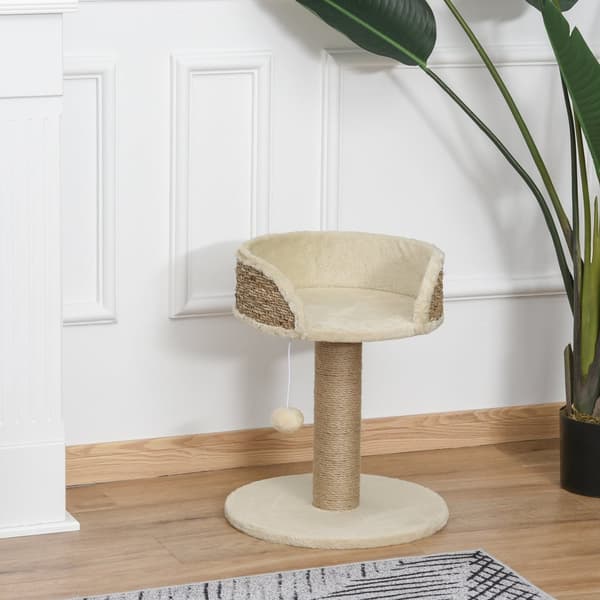 Lille Katte Træ, 40x40x49 cm, Beige