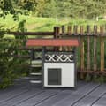 Miniatyrbillede 8 af 9: Kattehus, 77x50x73 cm, Hvid