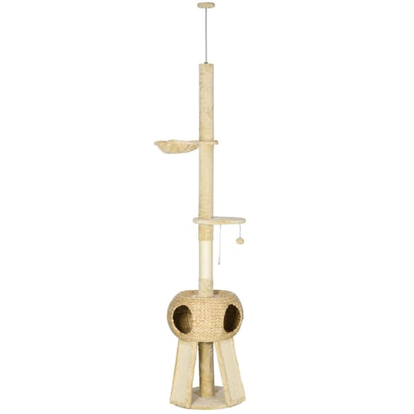 Klöspelare, Ø48 x 225-255H cm, Beige