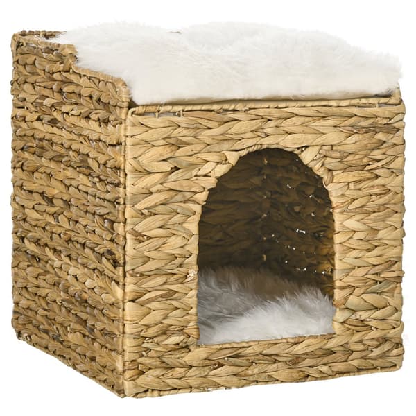 Kattgrotta, 37,5x37,5x41,5 cm, Brun