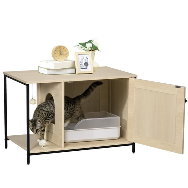 Kattekabinet, 86x48x52 cm, Eg