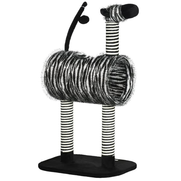 Klösträd, 48.5x35x93 cm, Svart Vit