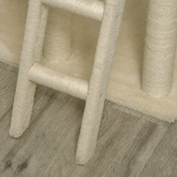 Katträd, 69x40x131 cm, Khaki Beige