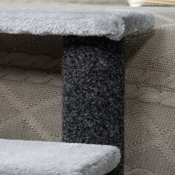 Katttrappor, 64H cm, 60x40x64 cm, Grå