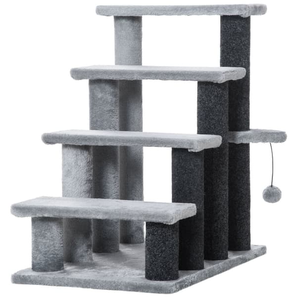Katttrappor, 64H cm, 60x40x64 cm, Grå