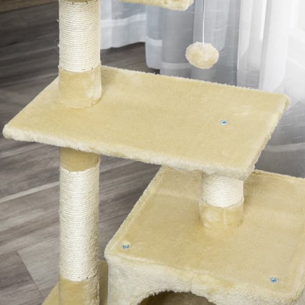 Kissapuu, 50x30x81.5 cm, Beige