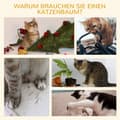 Miniatyrbillede 7 af 9: Kradsetræ til Katte, 35.5x37x46 cm, Grå