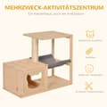 Miniatyrbillede 4 af 9: Kattehus, 70x35x60 cm, Natur