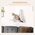 Miniatyrbild 6 av 9: Kattlounge, 55x30x50 cm, Vit
