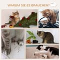 Miniatyrbild 7 av 9: Kattlounge, 55x30x50 cm, Vit