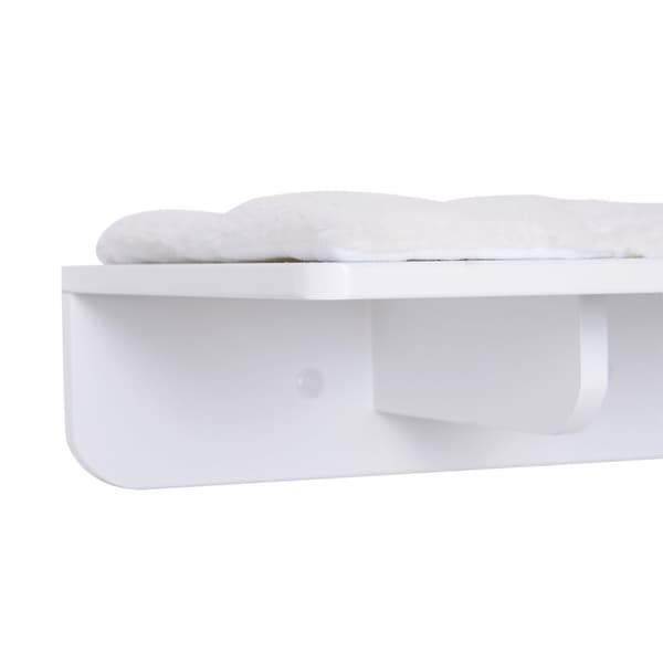 Kattlounge, 55x30x50 cm, Vit