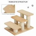 Miniatyrbillede 5 af 9: Kæledyrstrapper, D33-003, 45x35x34 cm, Creme