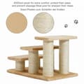 Miniatyrbillede 6 af 9: Kæledyrstrapper, D33-003, 45x35x34 cm, Creme