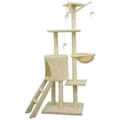 Miniatyrbild 2 av 6: JIPSY Beige Klösträ - 79 x 34 x 138 cm - Beige