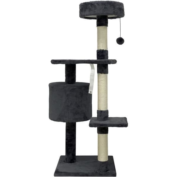JAPSER - Kradsetræ - 40 x 40 x 114 cm - Grå
