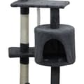 Miniatyrbillede 5 af 6: JAPSER - Kradsetræ - 40 x 40 x 114 cm - Grå