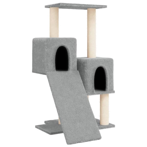 Klösträd med sisalpelare ljusgrå 82 cm