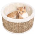 Miniatyrbild 1 av 2: Rund kattkorg 36 cm sjögräs
