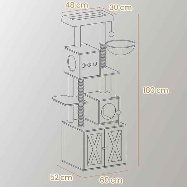 Scratching Post - Cat Tree - Med Cat Bakers