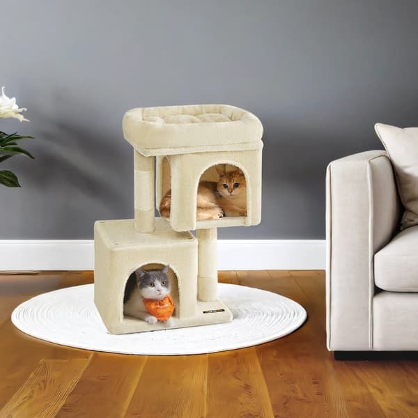 Kissapuu - 67 cm - pieni - beige