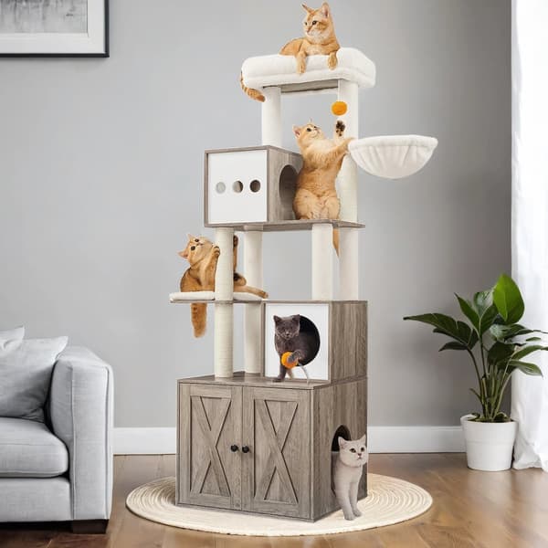 Kattenboom – Met Kattenbakkast