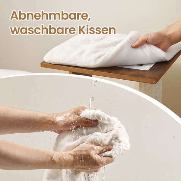 Krabpaal – 88 cm – Vintage Bruin