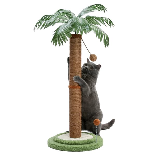 Kissan raapimispuu, 85 cm korkea, kestävä sisal-materiaali,AMT0219BN, M