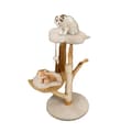 Miniatyrbild 1 av 4: Kattklättringsträd, hållbar träkonstruktion, naturlig design, engagerande aktivitetsfunktioner