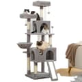 Miniatyrbild 1 av 2: Kattträd, flertäcktsdesign, robust träkonstruktion,som på bilden, AMT0181GY