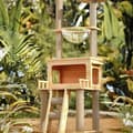 Miniatyrbillede 3 af 4: Kattekradsepost, Moderne Design, Holdbart Nylon, Behagelig Pind