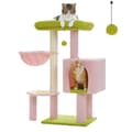 Miniatyrbild 1 av 2: Katt Träd Torn, Flervånings med Lya och Hängmatta, 90CM Höjd, 7.3KG,AMT0235PK, M