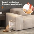 Miniatyrbillede 7 af 7: Lollanda Gennemsigtigt sofabetræk til ridsemærker, møbelbetræk til kat og hund kan skæres til i den ønskede størrelse + 1 påføringsskraber 40x300cm