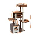 Miniatyrbild 1 av 2: Katt Träd Kondo, Design med flera nivåer, Avtagbar Klöspelare, Interaktiv Leksak,som bild, AMT0102BNAMT0102BN