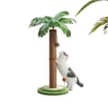 Miniatyrbillede 1 af 2: 85cm høj Katte Kradsestolpe, Naturlig Sisal Reb, Interaktiv Hængende Bold,AMT0219BNAMT0219BN, som billede