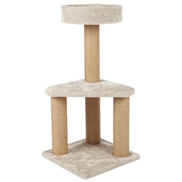 TRIXIE Cat Tree Ivan - H82 cm - Ljusgrå