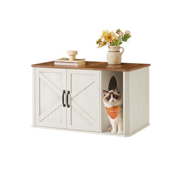 Rootz Cat House - Pet Shelter - Kitty Home - Stylish Design - 85cm x 48,5 cm x 50 cm