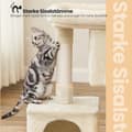 Miniatyrbillede 4 af 5: Rootz Cat Tree til store katte - Scratching Post - Luxury Cat Tower - Sisal Rope - 60 cm x 40 cm x 84 cm