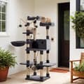 Miniatyrbild 2 av 5: Rootz XXL Cat Tree Scratching Post - Cat Playground - Pet Activity Tower - Stabilitet och komfort - 50 x 50 x 164 cm