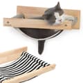 Miniatyrbillede 1 af 9: HÆNGEKØJE TIL EN KAT TUTUMI P70512 STRIBER