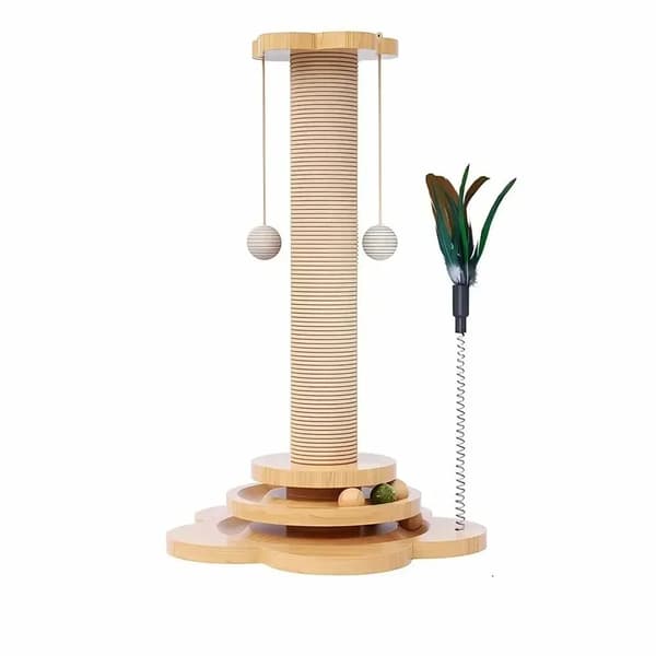 OBOSOE Pet Cat leksak katt skraper skivbord katt stick bollar hållbara Sisal skrapa bräda katt förnödenheter katt gripa kolumn