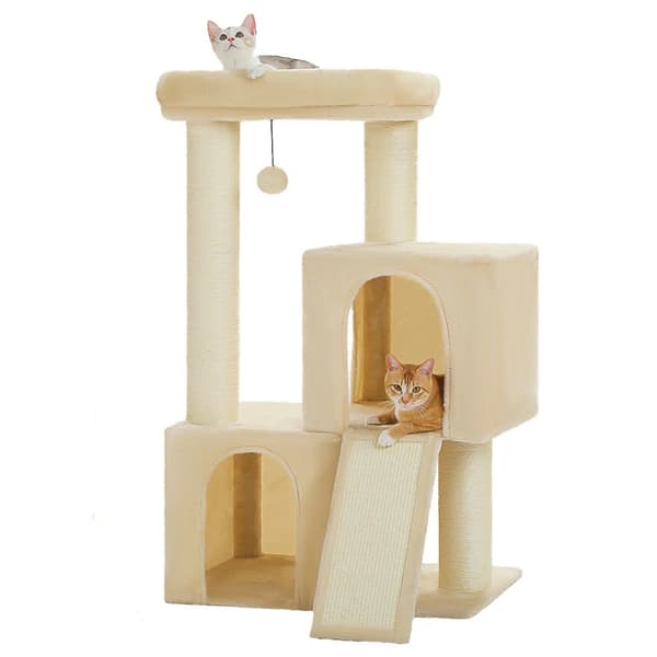 Kattträd, Flerplansdesign, Stabil Konstruktion,AMT0267BG, L
