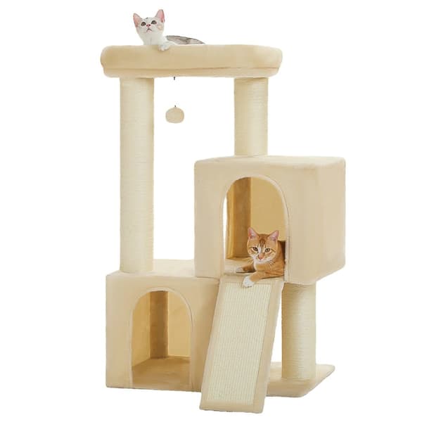 Kattträd, Flerplansdesign, Stabil Konstruktion,AMT0267BG, L