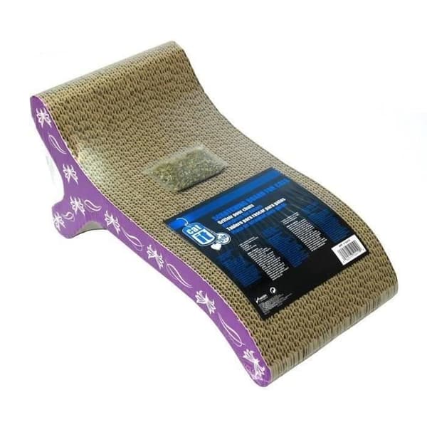 Wellpappskrapstolpe 46x22x20 cm lila