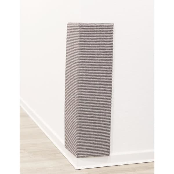 TRIXIE XXL skrapstolpe för väggar / hörn - 38 x 75 cm - Grå - För katter
