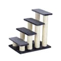Miniatyrbild 4 av 9: Rootz Animal Stairs - Grå - Spånskiva, Plysch - 23,62 cm x 16,54 cm x 24,02 cm