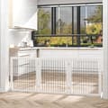 Pikkukuva 2 / 5: Rootz Barrier - Turvaportti - Koiran portti - Portaiden portti - Koiran turvaportti - Oven turvaportti - Valkoinen - 185 x 36 x 71 cm