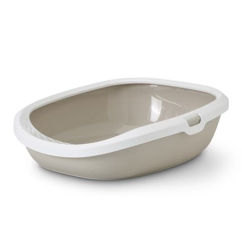 Gizmo Cat Litter Box Beige